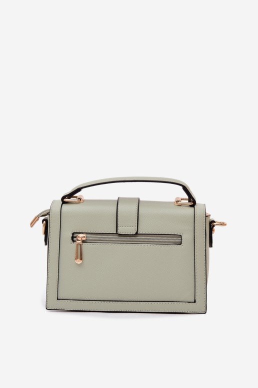 Flora&Co Nelsera Mint spalvos krepšys per petį