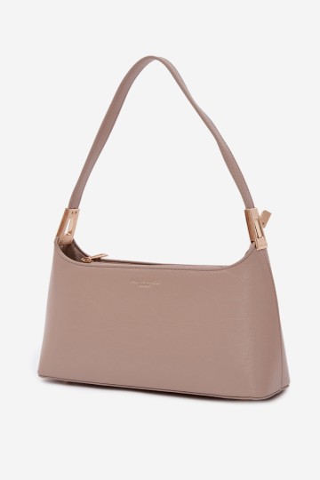 Flora&Co moteriška odinė rankinė tamsiai smėlio spalvos Tielle