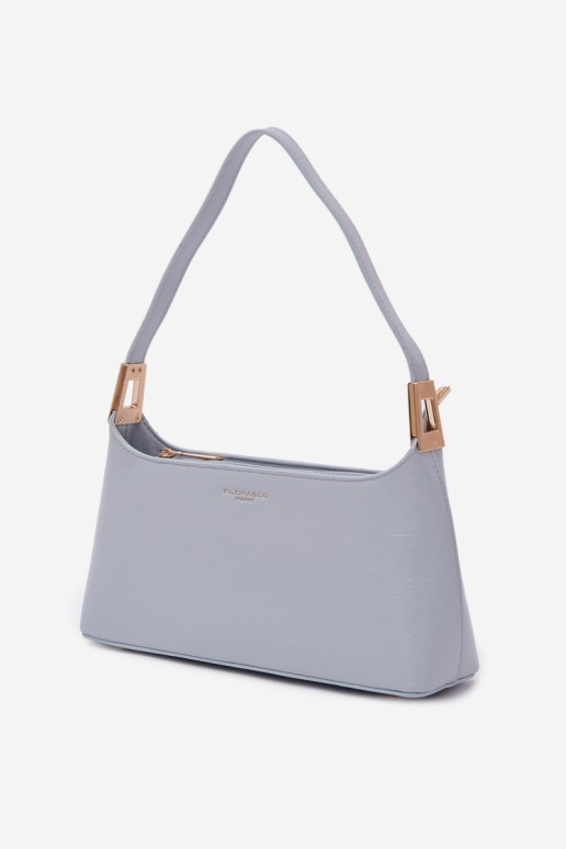 Flora&Co Tielle mėlyna odinė moteriška rankinė