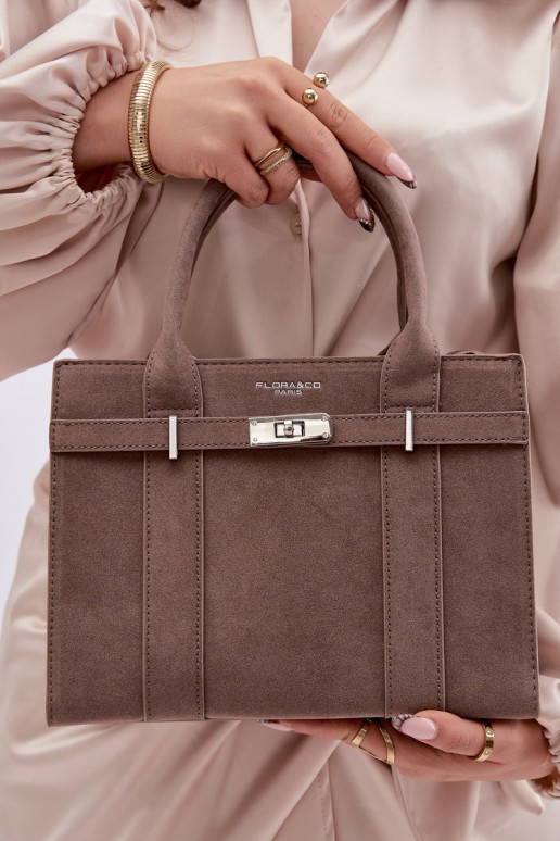 Flora&Co Noressa tamsiai smėlio spalvos rankinė