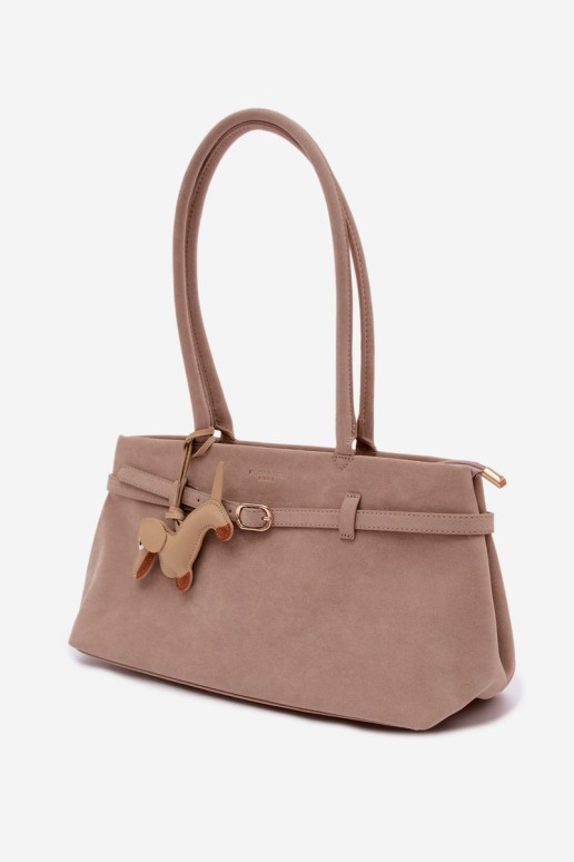 Flora&Co Takso pakabuko rankinė smėlio spalvos Noellea