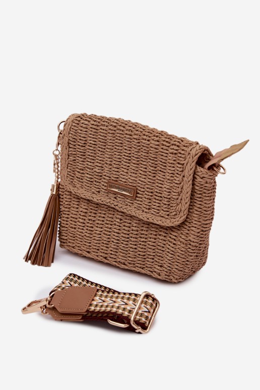Flora&Co maža austa rankinė-nešiukas, ruda Tamara