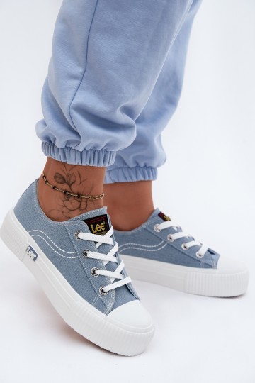 Moteriški platforminiai sportbačiai LEE ISLA C WOMEN LOW 50261002.21H Denim