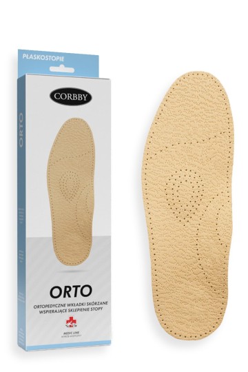 CORBBY ORTO ortopediniai odiniai vidpadžiai