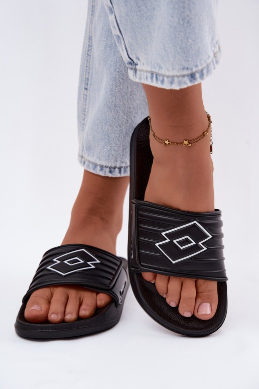 Unisex šlepetės LOTTO FLYDE 2400940U-1110 juodos