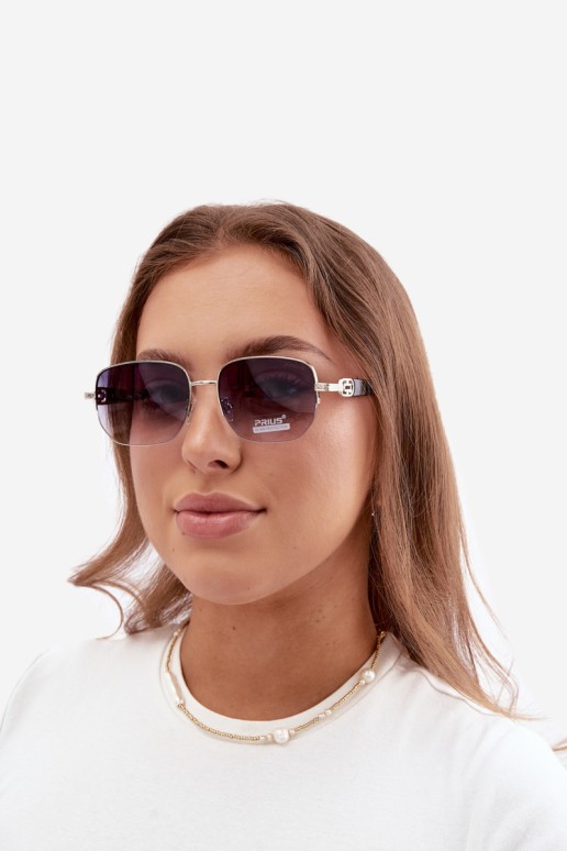 Ploni rėmeliai su UV filtru ir sidabriniai bei juodi akiniai nuo saulės