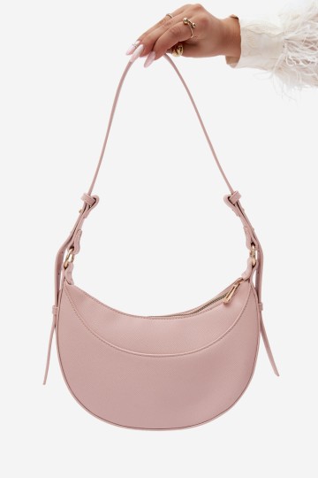 Flora&Co maža odinė rankinė Pink Miri