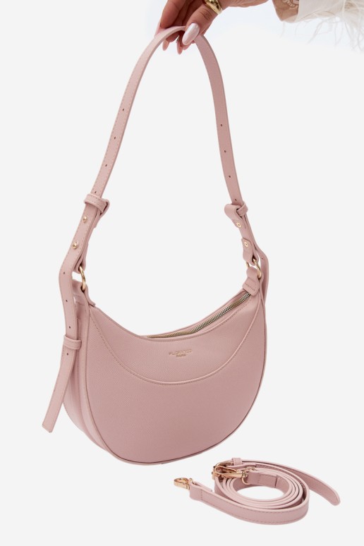 Flora&Co maža odinė rankinė Pink Miri