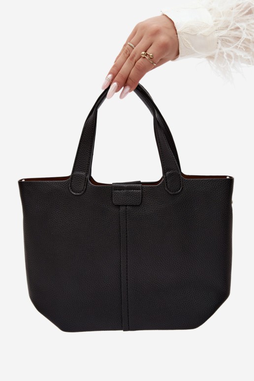 Flora&Co Blaire juodos odos moteriška rankinė