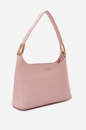Flora&Co Gretta rožinės spalvos odinė moteriška rankinė