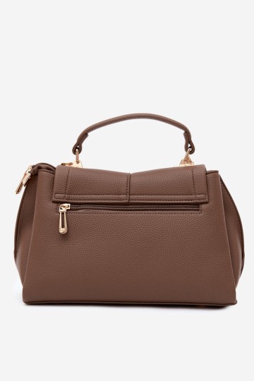 Flora&Co pilkai ruda „Sybella“ odinė moteriška rankinė 2