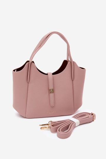 Flora&Co karamelės spalvos odinė moteriška rankinė
