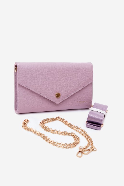 Flora&Co 2 viename rankinė-piniginė su nuimamu dirželiu, violetinė, Pauline