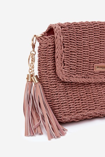 Flora&Co maža austa rankinė rožinės spalvos Tamara