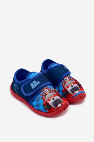 Paw Patrol tamsiai mėlynos Lennon Velcro vaikiškos šlepetės 2