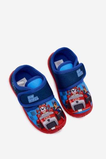 Paw Patrol tamsiai mėlynos Lennon Velcro vaikiškos šlepetės