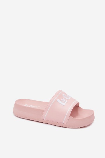 Lee Cooper moteriškos platforminės šlepetės LCW-25-42-3532L rožinės 2